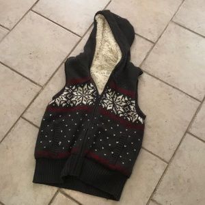 Warm Vest with Cute Pattern